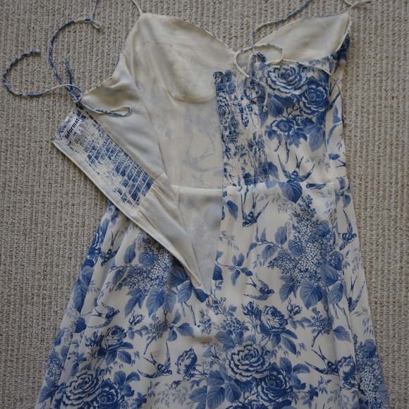 SOLD* Reformation Juliette Dress - Pompadour - Picture 7 of 10